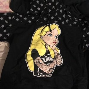 Punk Alice in Wonderland Hoodie
